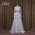 Long Sleeves Aline Wedding Dress